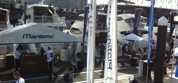 Sydney International Boat Show 2011 - Maritimo Stand