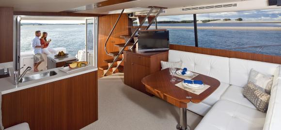 Maritimo M53 Cruising Motoryacht Galley
